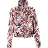 Adidas Originals Veste mi-saison 'Liberty London Firebird' bleu nuit / noisette / orange / merlot
