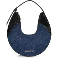 Karl lagerfeld Jeans B3w30197 Klj Rebel Hobo Bag Denim Couleur Bleu