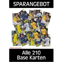Panini WM 2014 Adrenalyn XL - Pack de 5 - ALLE 210 cartes de base