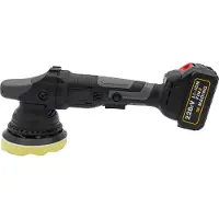 OEM Polisseuse excentrique, fonctionnement sans fil, vitesse réglable, noir