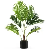 Northix Ensemble de palmiers artificiels Areca, 90 cm, pour l'intérieur, sans entretien