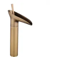 OEM Robinet de cuisine - Robinetterie moderne pour salle de bains - Robinet à une poignée - Mitigeur haute pression - Eau chaude et froide - Robinetterie de baignoire