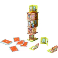 Haba Rhino Hero Jeu d'adresse Jeu de cartes pour enfants et famille