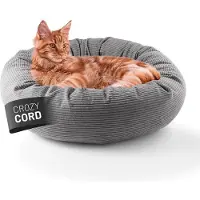 DS Produkte Lit pour chat Lumaland Cord 60 x 20 cm gris sous vide
