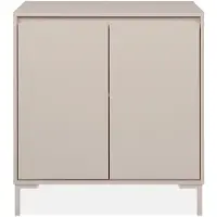 CALICOSY - Buffet 2 portes couleur cachemire L81 cm - NERIO