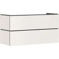 Hansgrohe Xilesa E Meuble sous-lavabo pour lavabos, 2 tiroirs PushOpen, 1180x470x620mm, 54298780