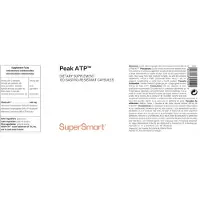 SuperSmart Peak ATP Dietary Supplement - 120 Gél. Gastro-Rés.