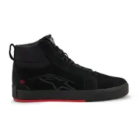 Alpinestars Ride-63 Leather, chaussures ,Noir/Rouge Clair ,11 US
