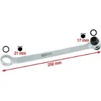 Ks Tools Clé de service pour huile à six pans creux pour VAG, 17x21 mm - 150.9233