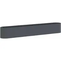 vidaXL Jardinière surélevée pour le jardin, anthracite, 280 x 40 x 40 cm