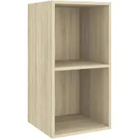 vidaXL Ensemble d'armoires TV 5 pièces en bois composite chêne Sonoma