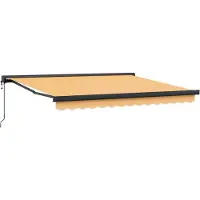 vidaXL Tringle à rideau extensible, couleur sable, 350 x 250 cm, en tissu et en métal