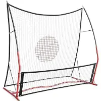 StarTech.com Filet de rebond pour le football - Filet d'entraînement pliable - Utilisable des deux côtés - Pour les exercices de tir et de passe - Pour l'entraînement technique