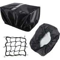 OEM Housse imperméable pour panier de vélo - Housse pour panier de vélo avec bandes réfléchissantes, adaptée à la plupart des paniers de vélo et des sacs à dos