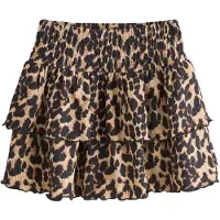 Next Jupe 'Rara' beige foncé / chocolat
