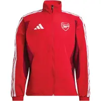 Adidas Vestes d’entraînement 'FC Arsenal Anthem' rouge / rouge foncé / blanc