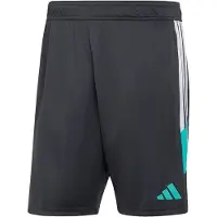Adidas Pantalon de sport 'Tiro 26 Essentials' turquoise / gris foncé / blanc