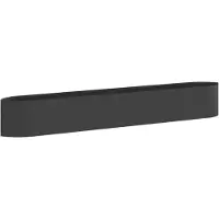 vidaXL Jardinière surélevée pour le jardin, noire, 300 x 40 x 40 cm, en acier