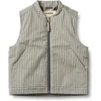 Wheat Gilet 'Herne' gris foncé / blanc naturel