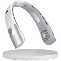 OEM Ventilateur de nuque, 5 vitesses, grande autonomie, gris