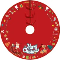 OEM Décoration de sapin de Noël, jupe de sapin de Noël 150 cm, décoration d'intérieur, ornement pour le pied du sapin