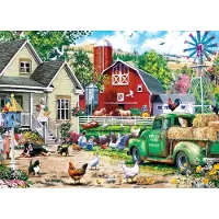 Master Pieces Puzzle Holly Tree Farm - Puzzle 1000 pièces pour adultes