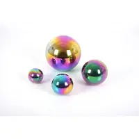 TickiT balles sensorielles multicolores - Set de balles de jeu réfléchissantes