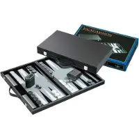 Philos Backgammon gris moyen 28x23,5 cm