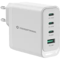 Conceptronic ALTHEA22W100 4-Port 100W GaN USB PD Charger