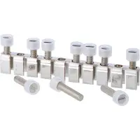 Phoenix Contact Fixed Bridge 10w, Câble + prise électronique, Argent