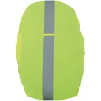 4-Act Sac à dos (15-25 L) imperméable, hydrofuge, jaune fluo avec bandes réfléchissantes