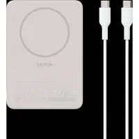 Belkin Boostcharge Slim Magnetic 5 000 Mah – 75 W Avec Accessoire Magsafe