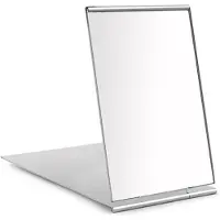 OEM Miroirs de poche compacts - 10 x 15 cm - Miroirs pliables ultra-fins - Petits - Idéaux pour les voyages, l'école, le bureau, le camping et le maquillage