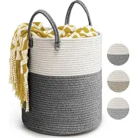OEM Panier à linge pliable en osier pour le salon et la chambre à coucher
