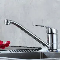 OEM Robinet de cuisine à rotation à 360°, robinet haute pression, robinet d'évier, mitigeur monocommande avec filtre à air amovible
