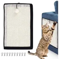 OEM Protection anti-griffures pour meubles, papier peint en sisal, panneaux à griffer naturels, protection anti-griffures pour chats
