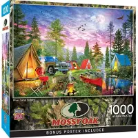 Master Pieces Puzzle 1000 pièces Mossy Oak River Camp Twilight