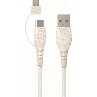 BIOnd Câble USB-C vers Type-C + Micro 3 A BIOd12-TCM, 1,2 m