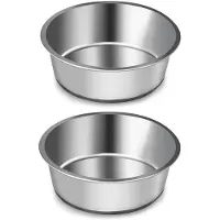 OEM Pierre à lécher pour chien - Base en silicone antidérapante - Acier robuste - Diamètre 20 cm