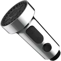 OEM Robinet de cuisine orientable avec douchette - Douchette à 3 modes - Pièce de rechange pratique pour robinet - Convient pour la cuisine et la salle de bains - Raccord G1/2