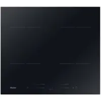Haier Table de cuisson à induction encastrable Serie 2 60 cm 4 feux Noir HAISJ64MC