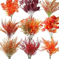 OEM Fleurs d'automne artificielles lumineuses pour la décoration intérieure et extérieure