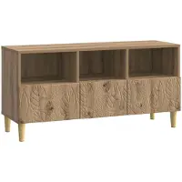 vidaXL Meuble TV 102 x 34,5 x 50 cm en aggloméré chêne Artisan