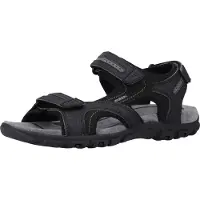 Geox U Sandal Strada D Couleur Noir