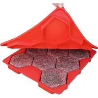 OEM Boîte 8 en 1 pour hamburgers et frites – 8 petits pains pour hamburgers d'un quart de livre (32 oz)