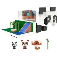 Mattel Minecraft Mob Head Minis Set de jeu Panda Playhouse