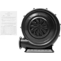 StarTech.com Souffleur gonflable - Souffleur électrique pour structure gonflable/tente - Puissance 250 W - Débit d'air 420 m³/h - Pression 1100 Pa - Prise européenne 220 V 50 Hz - Noir
