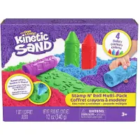 Kinetic Sand Set de Plage - 340 grammes - Pack multiple de tampo - - UneTaille -