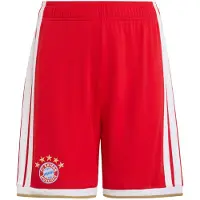 Adidas Pantalon de sport 'FC Bayern München Home 26/27' camel / rouge / blanc