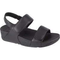 FitFlop Lulu Adjustable Leather Couleur Noir